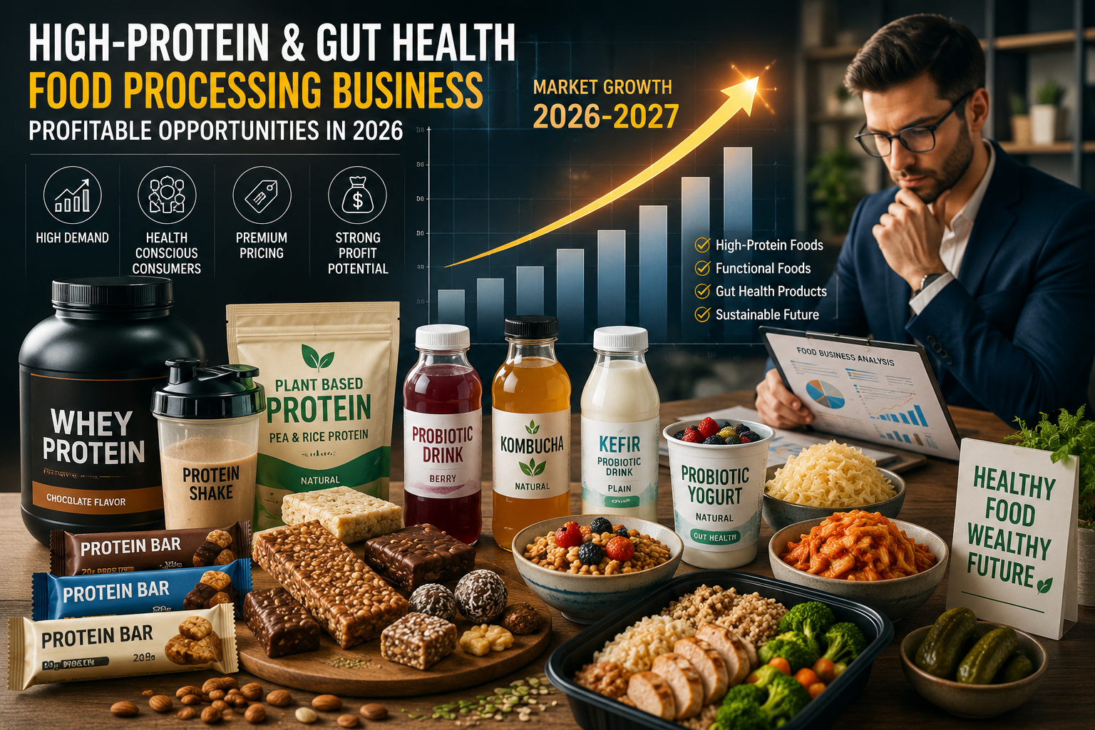 Food Processing Business: 5 Powerful and Profitable High-Protein Foods ...