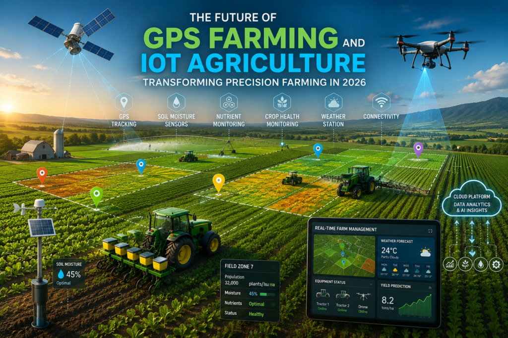 GPS Tracking and Precision Agriculture Technologies for Modern Farming